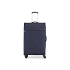 Bugatti Amsterdam Large Softside Luggage - Navy-Made of new resistant TPU material*, providing water resistance for worry-free travel in any conditions