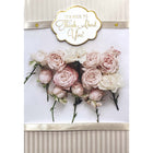 Rosedale Gold Mother's Day Greeting Cards/Envelopes - 5-1/2" x 8" - Pink Flowers - 6 Pack-Premium quality greeting cards