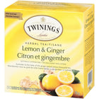 Twinings of London Lemon & Ginger Enveloped Tea Bag - 50 Pack-Pour freshly boiled water over tea bag and allow to brew for 4 minutes or to your desired strength