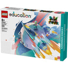 LEGO Moon Mission Science Kit-A rocket, launchpad, greenhouse, 2 astronaut minifigures, 2 experiments and more