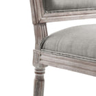 Modway Court Upholstered Fabric Dining Side Chair - Light Grey - 2 Pack-9