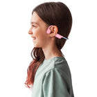 myFirst Kids Airwaves Wireless Open-Ear Headphones - Pink-Come with a Type - C charging cable for convenient charging, compatible with modern devices