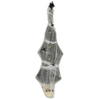 HOMCOM 55.9" Animated Hanging Mummy with Spider Web Halloween Decoration-The hanging mummy with spider web will crawl, when sensing people closing by 