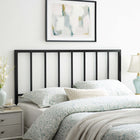 Modway Tatum Metal Full Headboard - Black-6
