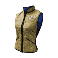 Techniche HYPERKEWL Evaporative Cooling Female Deluxe Sport Vest, Khaki, Small (6530F KH S)-Cooling Female Deluxe Sport Vest