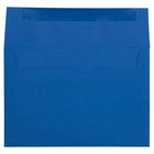 JAM Paper A8 Invitation Envelopes, 5.5 x 8.125, Presidential Blue, 250 Pack (563916908H)-Blank interior for personalized message