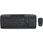 Logitech MK320 Wireless Desktop Keyboard and Mouse Combo - English-Full-size keyboard with low-profile keys and integrated number pad