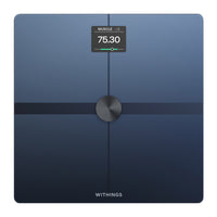 Withings Body Smart Advanced Body Composition Wi-Fi Scale - Black-Advanced Body Composition (Fat, muscle, bone mass and water%)