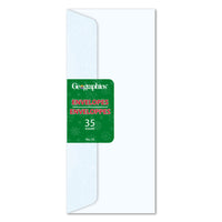 Geographics #10 Envelope - Winter Trees - 35 Pack-Compatible with both Inkjet and Laser printers