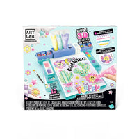 Canal Toys Art Lab Fluffy Paint Studio-A Paint Studio enhancing creativity and playability for 3D & colourful creations! It combines both watercolour and Fluffy paint to create 10 posters with 2D and 3D effects