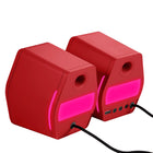 Hecate by Edifier G2000 Bluetooth Multi-Input Gaming Stereo Speakers with RGB Lights - Red-5