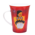 Oscardo Moon Whispers...Dance by Delree Dumont Porcelain Mug - 485ml-Slender Shape Porcelain Mug - Holds 295ml / 10 oz, ideal for coffee, tea, and hot beverages