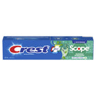 Crest Whitening Plus Scope Toothpaste - 120 mL - Minty Fresh-Active Foam + Whitening formula helps fight cavities, tartar*, and removes surface stains 
*with regular brushing