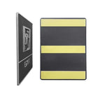 Futech Exit with Braille Washroom Sign - Grey - 2 Pack-Braille Design