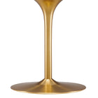 Modway Pursuit 40" Dining Table - Walnut Gold-Assembly Required