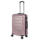 Nicci Deco 24" Hardside Check-in Luggage - Dusty Pink-100% polyester lining