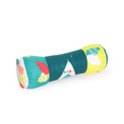 Miniland Feel to Learn: Crawling Roller-A large, soft roller to stimulate babies' crawling, with different textures and a rattle that sounds when it is moved