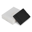 Champs Onyx Leather Bi-Fold Clip Wallet - Black-1 slot pocket