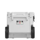RovR RollR 60 Quart Wheeled Hard Cooler with Tow Handle - Powder-Patented AnchR Pin System lets you attach essential accessories like the LandR Bin, Prep Board, Double Cup HoldR, Stash Bag, and DeckR set (not included)