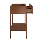 Modway Zaire 48" Single Sink Compatible Bathroom Vanity Cabinet - Walnut-Assembly Required