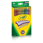 Crayola Twistables Coloured Pencils - 24 Pack-Twistables coloured pencils