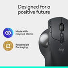 Logitech MX Ergo S Plus Wireless Trackball Mouse - Graphite-9
