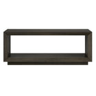 Hudson&Canal Evie 48"W Rectangular Coffee Table - Alder Brown-Table is made of high-quality and durable MDF materials