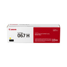 Canon 067 H Toner Cartridge - High Capacity Yield - Yellow-Yields up to 2350 pages per high-yield cartridge