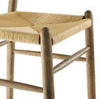 Modway Amish Wood Bar Stool - Weathered Gray Teak-8