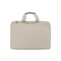 Bugatti Commuter Series Laptop Bag - 16" - Taupe-Made of polyester