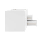Modway Vitality 36" Bathroom Vanity Cabinet - White-Wall-Mount Design