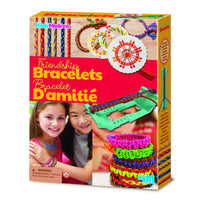4M Friendship Bracelets - Bilingual-Contains enough materials for 9 bracelets, each measuring 6” long