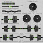 Soozier Adjustable Dumbbell Set - 44 lb-Great for full-body training 
