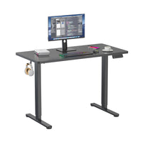 ShoppingAll 48"W Dual Motor Height Adjustable Electric Standing Desk - Black-Standing Desk