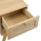 Modway Soma 1-Drawer Nightstand - Oak-7