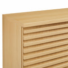 Modway Render Wall Mounted Bathroom Cabinet - Oak-Wood Look Finish
