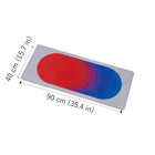 ONEofZERO Large Premium Mouse Pad - Rhythmicore Astro Flow-Smooth Cloth Top: Smooth surface for effortless gliding and compatibility with all mice