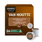 Van Houtte Colombian Medium - Medium Roast - K-Cup Coffee Pods - 24 Pack-Taste: this blend offers a smooth yet deliciously lively flavour with subtle hints of fruity wine.