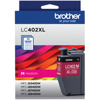 Brother Genuine LC402 INKvestment Tank Ink Cartridge - High Yield - Magenta -Yields up to 1500 pages per high-yield cartridge