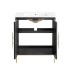 Modway Awaken 30" Bathroom Vanity - White/Black-8