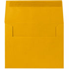JAM Paper A2 Invitation Envelopes - 4.375 x 5.75 - Sunflower Yellow - 250 Pack-Colour: Sunflower Yellow