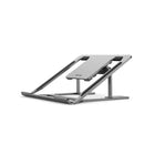 ALOGIC Metro Adjustable & Portable Laptop Raiser-Universal Compatibility - Adjustable Angle and Silicon Pads