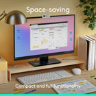 Logitech MK250 Compact Wireless Mouse & Keyboard - Off-White-Made responsibly: Designed to last, MK250 plastic parts are durably made with a minimum of 66% (mouse) and 64% (keyboard) recycled plastic