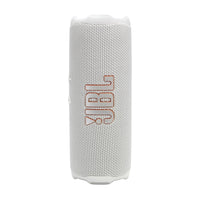 JBL Flip 7 Portable Bluetooth Speaker - White-Bold JBL Pro Sound with AI Sound Boost