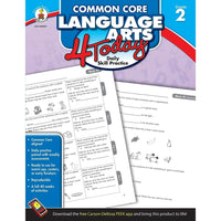 eBook: Carson Dellosa 104597-EB Common Core Language Arts 4 Today - Grade 2-You will receive two emails: one confirming your entire order, and one with a "Download Software" buttonYou can download immediately or return to your email to download later