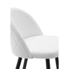 Modway Cordial Fabric Counter Stools - White - Set of 2-9