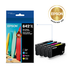 Epson T842 DURABrite Ultra Ink Combo Pack - High Yield - Black/Colour - 4 Pack-High yields for affordable high-volume printing