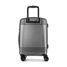 Bugatti Nashville 21.5" Hardside Carry-on Luggage - Charcoal-Signature lined interior with dividing panel, practical pockets and tightening straps