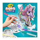 Crayola POPS 3D Inflatable Characters Activity Set - Unicorns-Includes 4 Inflatable 3D Characters, 1 Sticker Sheet, and 5 Pip-Squeak Washable Markers