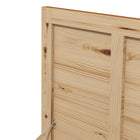 Outsunny Outdoor Wood Deck Box with 2 Safety Hinges - 176L - Light Brown-Versatile design for patio, porch, poolside or garden